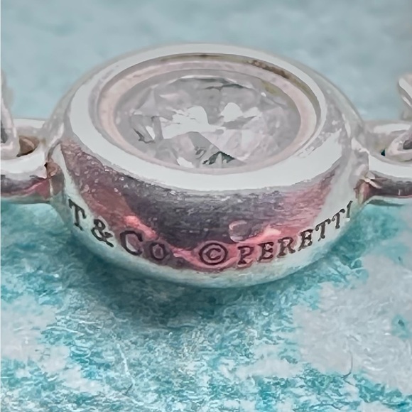 Tiffany & Co. Elsa Peretti®️ Diamonds By The Yard Silver and Diamond Ring - Picture 4 of 6